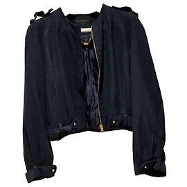Giacca Loewe Blu Navy in Rayon Taglia M