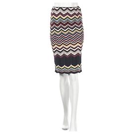 Gonna multicolore Missoni x Lindex in viscosa