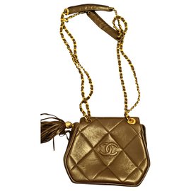 Valigia Chanel Marrone Cioccolato e Rossa