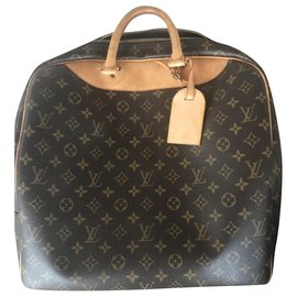 Borsa da viaggio Louis Vuitton Évasion Marrone in Tela