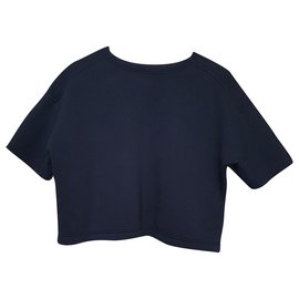 Sudadera Alexander Wang T Azul Marino