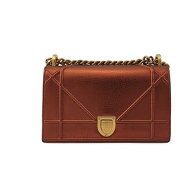 DIOR, Borsa a tracolla Diorama in pelle