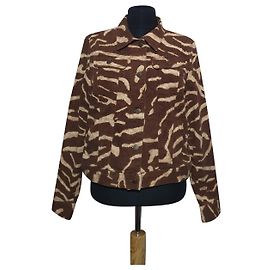 Giacca Ralph Lauren Lauren Jeans Marrone Cotone