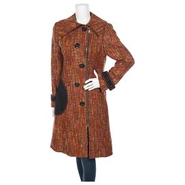 Abrigo de tweed Marc Cain multicolor lana Talla M