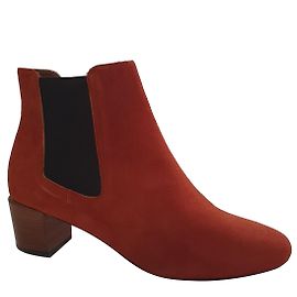 Bottes Vanessa Bruno en daim orange taille 39