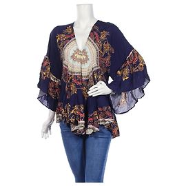 Camicetta Free People in viscosa multicolore XS