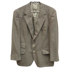 Gucci Jacke aus brauner Wolle Größe 52