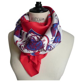 HERMES Silk Square Les Parfums d'Hermès MODELO RARO
