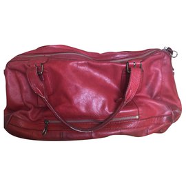 Bolso Lancaster de piel roja - Autre Marque