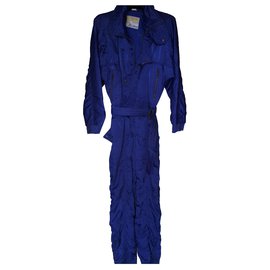 Mono Ellesse de algodón azul Talla 46 - Autre Marque