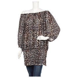 Autre Marque Rika by Ulrika Lundgren Tunika Leopardenmuster