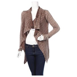 FFC Strickjacke aus Kaschmir und Wolle in Braun - Autre Marque