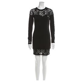 Philipp Plein Etuikleid Schwarz Viskose