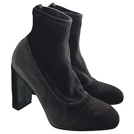 Botines Aeyde de tela gris Talla 42