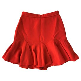 Gonna corta in crepe di lana - Carven