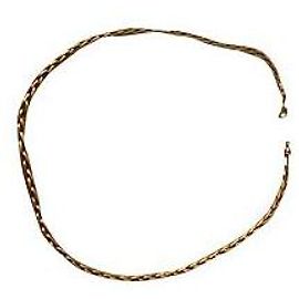 Autre Marque HISTOIRE D'OR Collana in oro con maglia di palma