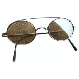 Occhiali da sole Chanel Argentati
