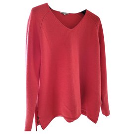 Kaschmirpullover pfirsich mit Pailletten Details - Autre Marque