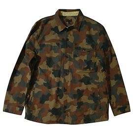 Barbour Sobrecamicia pesante Heritage Camo in cotone