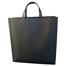 Borsa tote Gucci GG Supreme nera