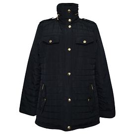 Michael Kors Jacke Schwarz aus Polyester Größe M