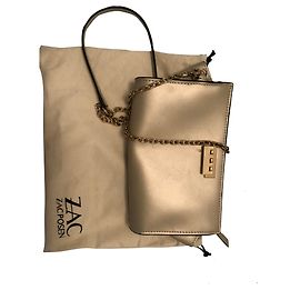 Bolso de mano Zac Posen Dorado de Zorro