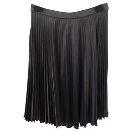 Claudie Pierlot Rock aus Polyester in Navy Blau