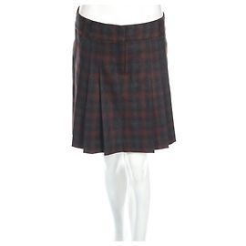 Falda de lana tartan Cerruti 1881
