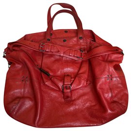 Borsa Jerome Dreyfuss Billy in pelle rossa
