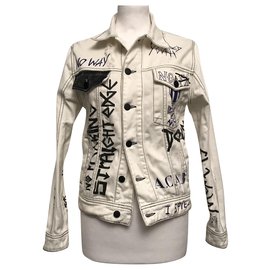 Filles à Papa Jeansjacke Creme
