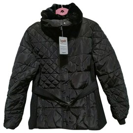 Chaqueta Desigual matelassé negro