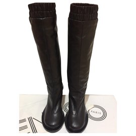Stivali Kenzo Memento 3 in pelle nera