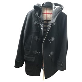 Burberry Brit Dufflecoat marineblau