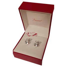 Gemelli Baccarat in argento