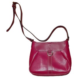 Borsa a mano Lancel in pelle rossa