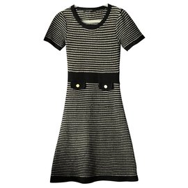 Tara Jarmon schwarzes Wollkleid