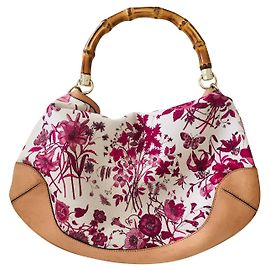 Gucci Tasche und Portemonnaie Set Rot Cognac