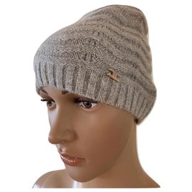 Cappello Elisabetta Franchi in lana grigio