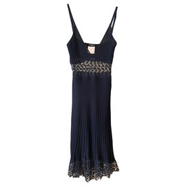 Chanel Kleid schwarz Viscose