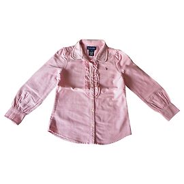 T-shirt Ralph Lauren Rosa in Cotone Ragazza 5-6 anni