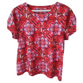Camiseta Hermès de algodón roja