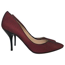 Jimmy Choo Pumps aus Leder Rot