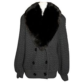 Valentino Garavani Strickjacke mit Fell von Valentino Boutique
