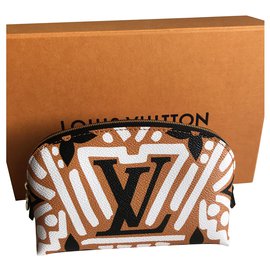 Pochette Louis Vuitton in pelle multicolore