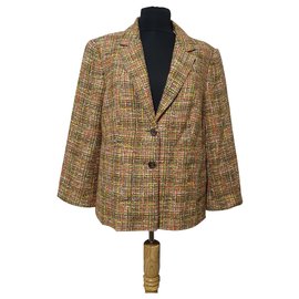 Blazer de tweed Escada multicolor XL