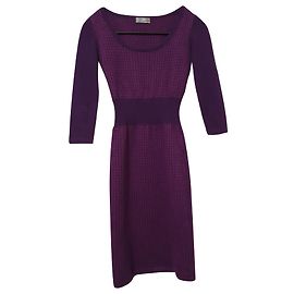 Autre Marque Abito Goyo Viola in Cashmere XS