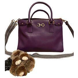 Salvatore Ferragamo Batik en cuir Saffiano