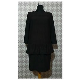 Ganni Kleid schwarz