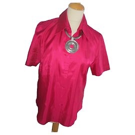 Camicetta Gerry Weber Lampone Effetto Seta Taglia 40