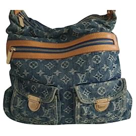 louis vuitton Denim Baggy pm blu